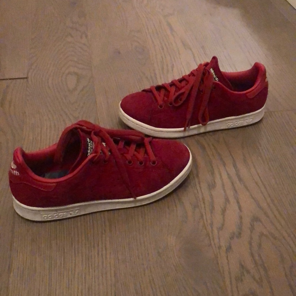 Red suede Stan Smith - MENS 6 (womens 7)
